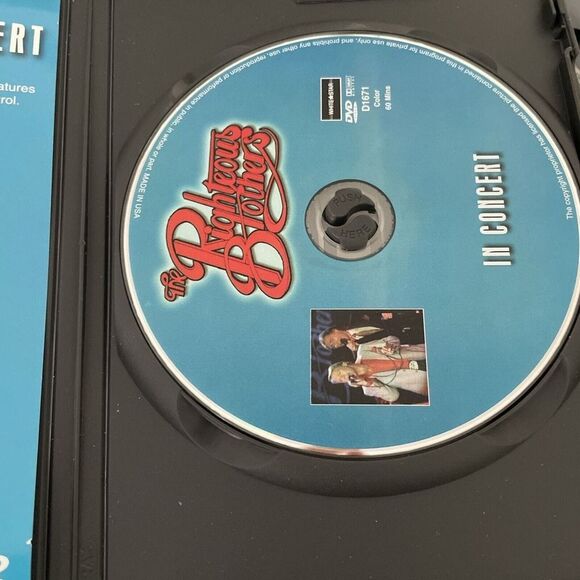 The Righteous Brothers in Concert at The Roxy Theater DVD‎ 1983 Live Music - Picture 4 of 5